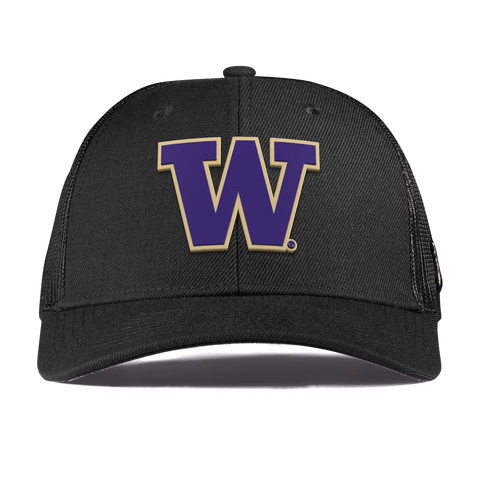 University of Washington "Washington Team Logo" Curved Trucker Black