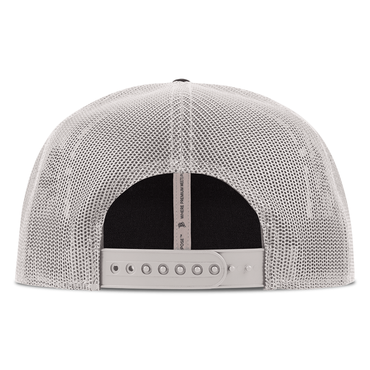 Minnesota Timber Camo Patriot Curved Trucker Brown Back