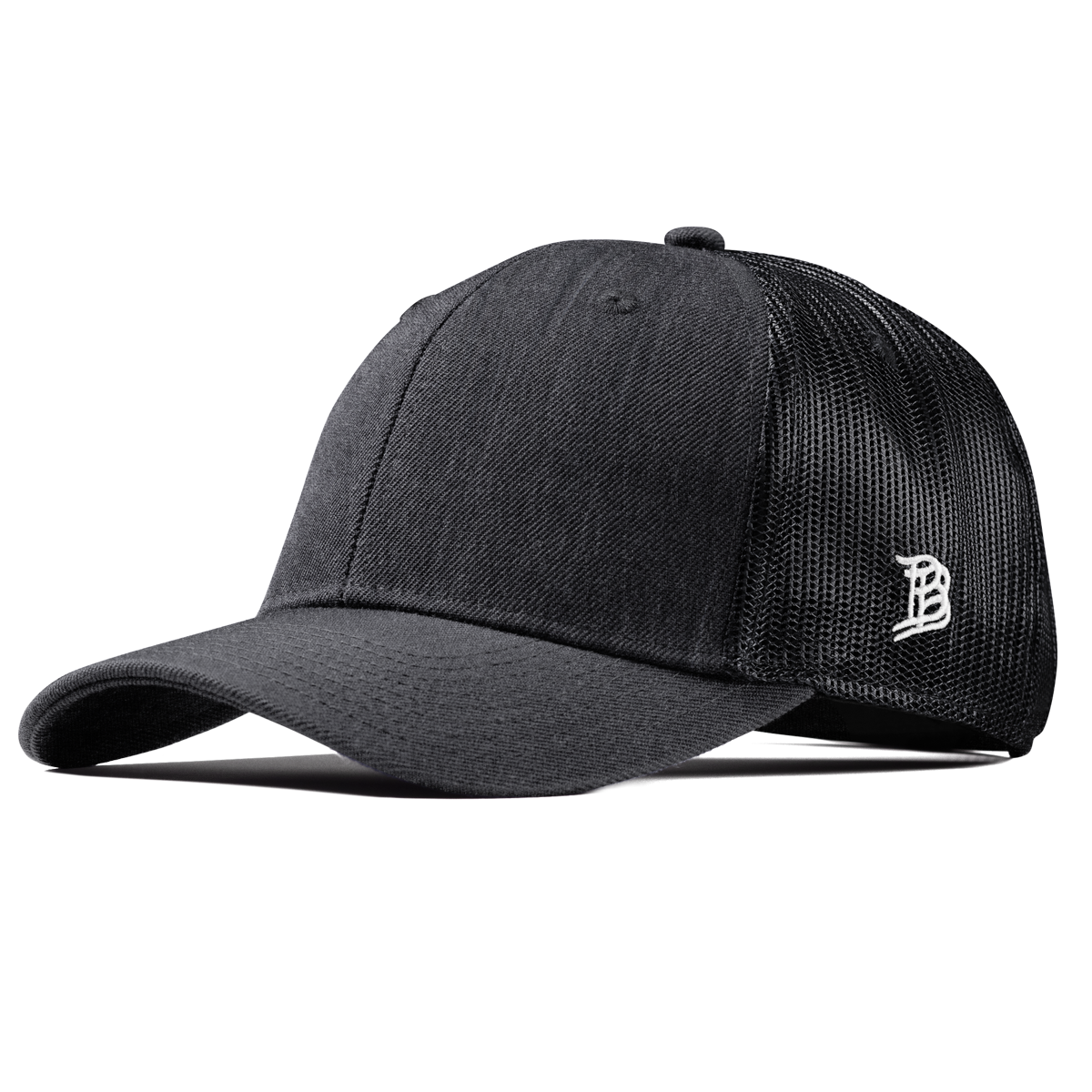 Bare Curved Trucker Charcoal