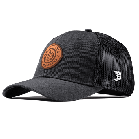 Belly Builder Curved Trucker Charcoal