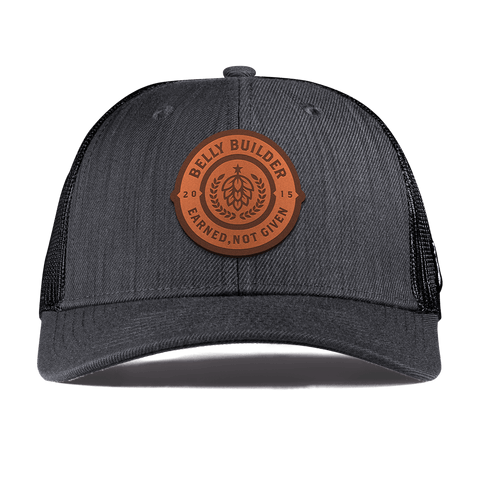 Belly Builder Curved Trucker Charcoal