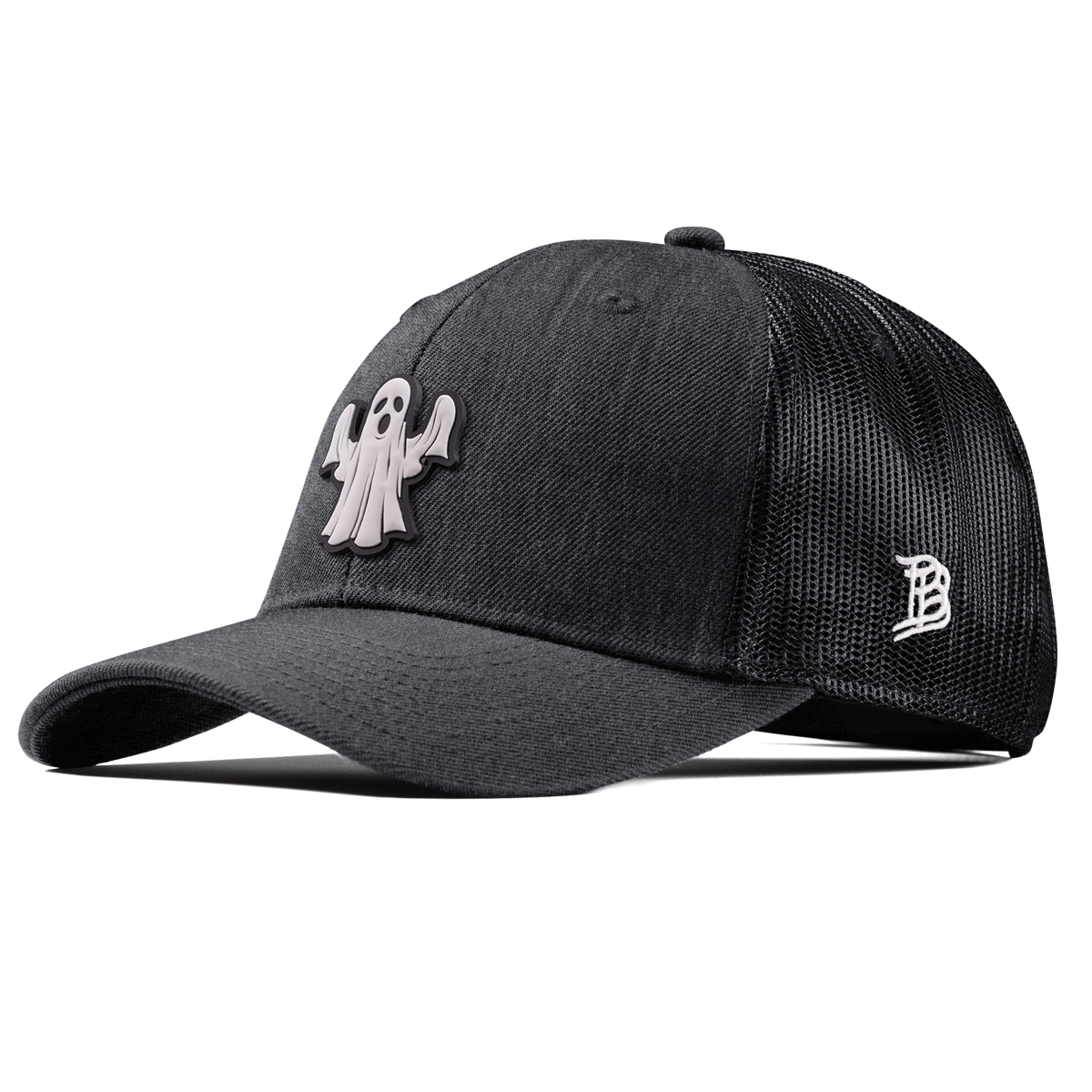 Ghostly PVC Curved Trucker Charcoal