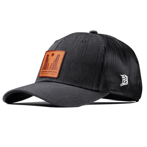 Grand Canyon National Park Curved Trucker Charcoal