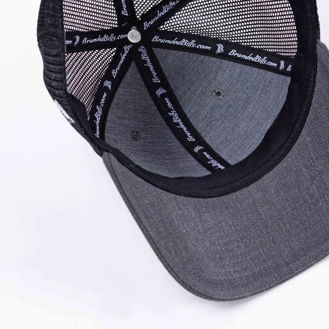 Bare Curved Trucker Back Charcoal Interior