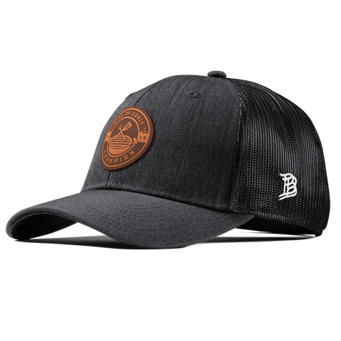 King of Coals Curved Trucker Charcoal