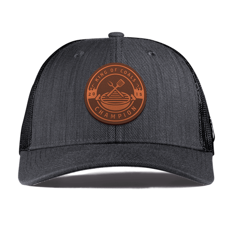 King of Coals Curved Trucker Charcoal