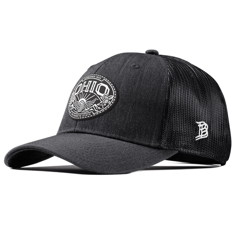 Ohio Traveler Curved Trucker Charcoal