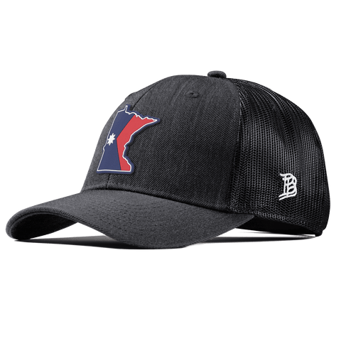 Minnesota Patriot Series Curved Trucker Charcoal