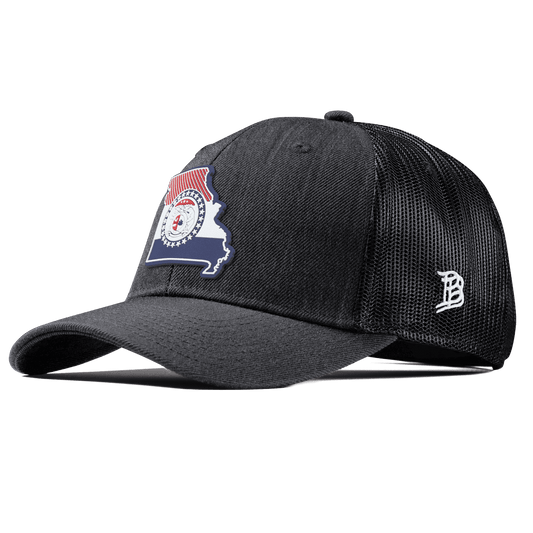 Missouri Patriot Series Curved Trucker Charcoal
