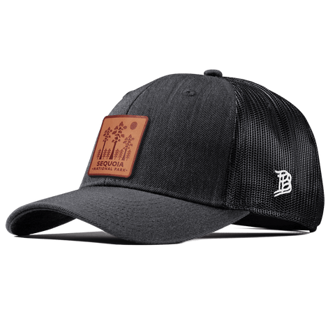 Sequoia National Park Curved Trucker Charcoal