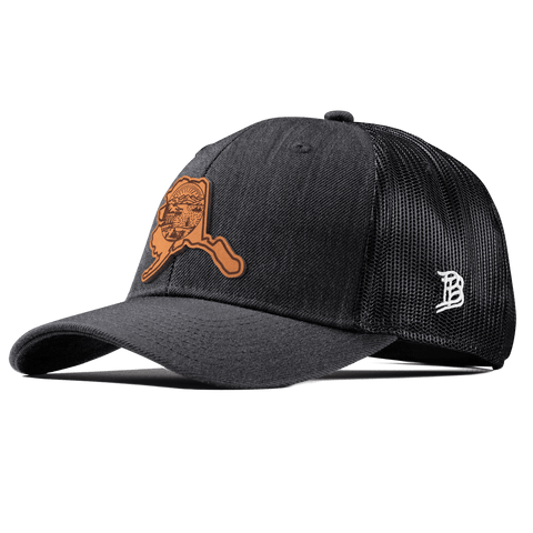 Alaska 49 Curved Trucker Charcoal