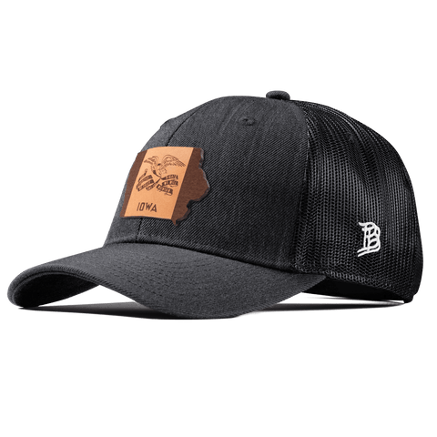 Iowa 29 Curved Trucker Charcoal