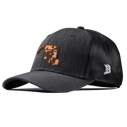 Maryland 7 Curved Trucker Charcoal