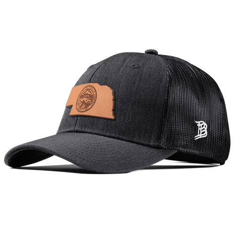 Nebraska 37 Curved Trucker Charcoal