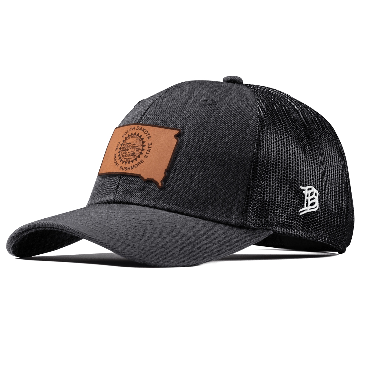 South Dakota 40 Curved Trucker Charcoal