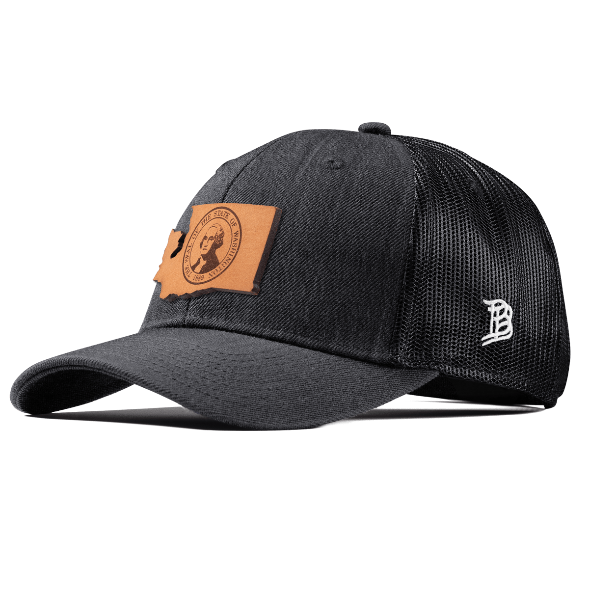 Washington 42 Curved Trucker Charcoal