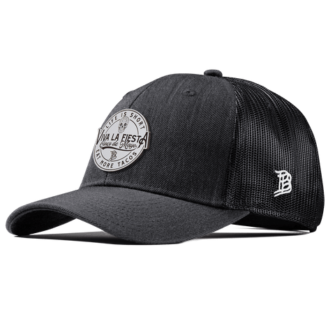 Branded Fiesta Curved Trucker Charcoal