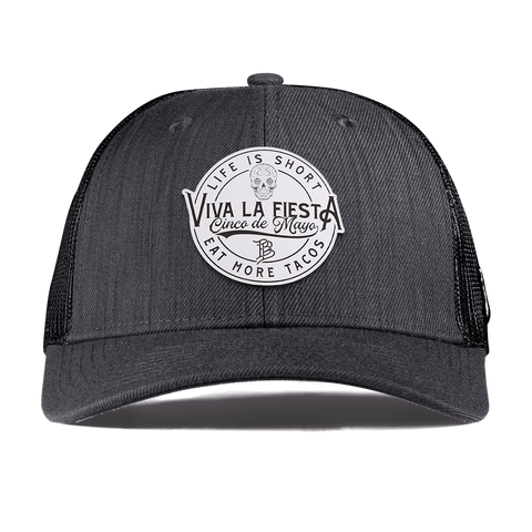 Branded Fiesta Curved Trucker Charcoal