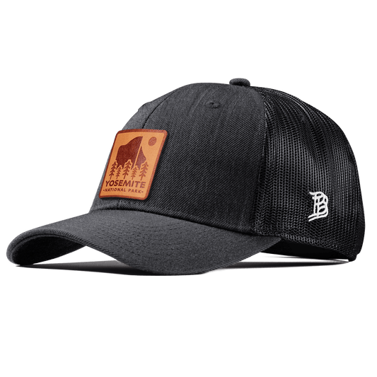Yosemite National Park Curved Trucker Charcoal