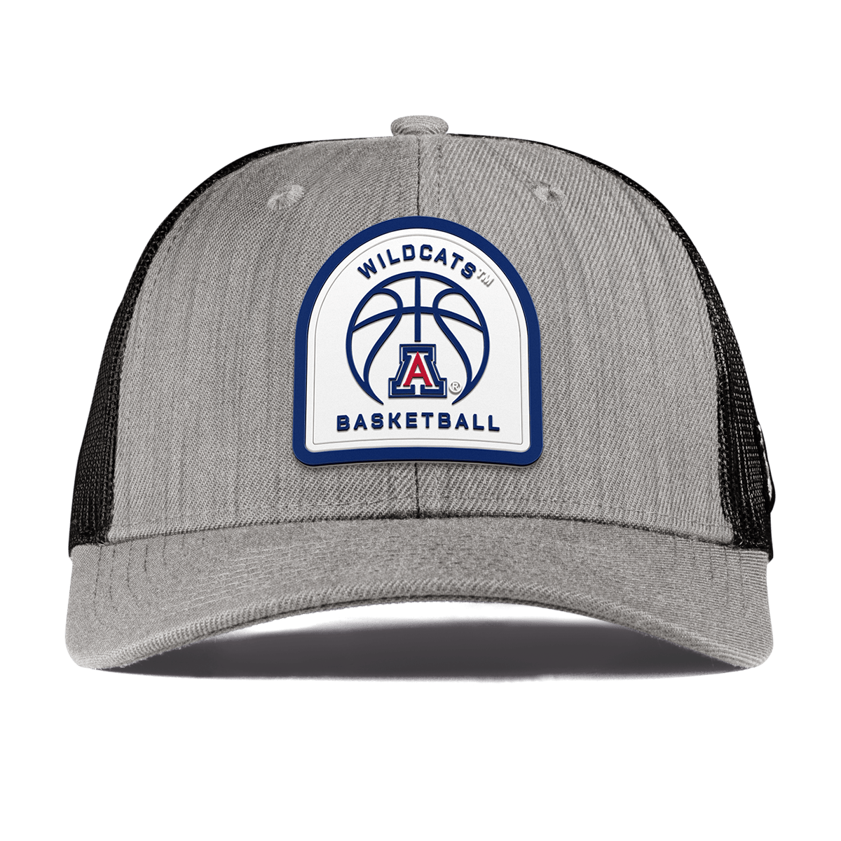 University of Arizona "Arizona Basketball" Curved Trucker Heather Gray
