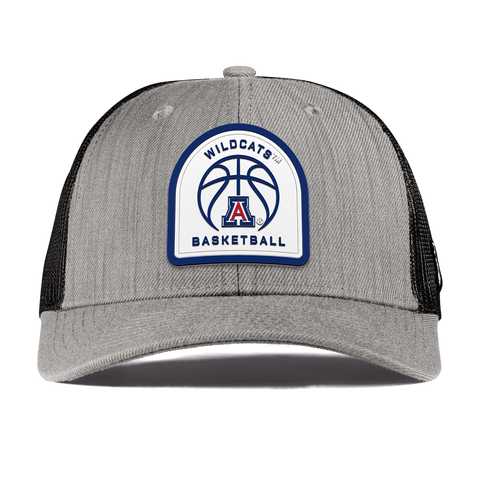 University of Arizona "Arizona Basketball" Curved Trucker Heather Gray