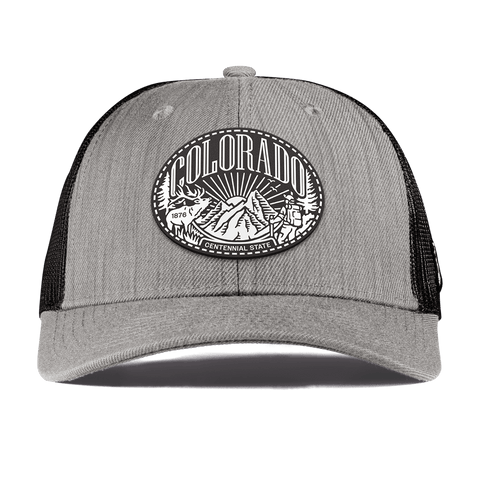 Colorado Traveler Curved Trucker Heather Gray