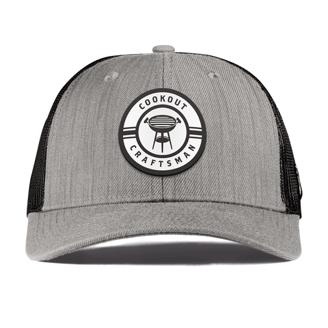 Cookout Craftsman Curved Trucker Heather Gray