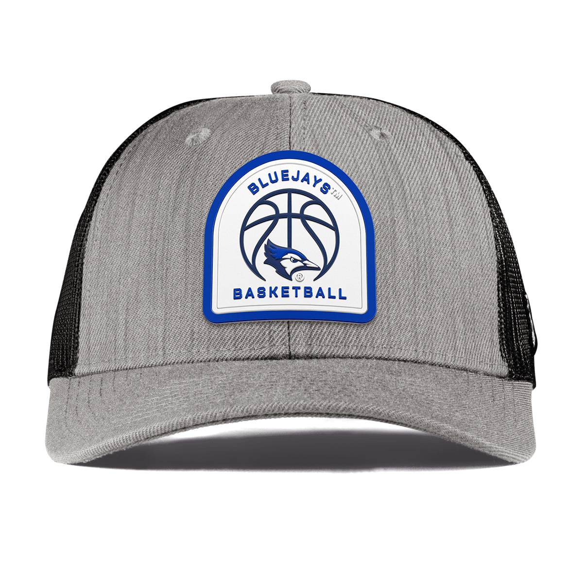 Creighton University "Creighton Basketball" Curved Trucker Heather Gray