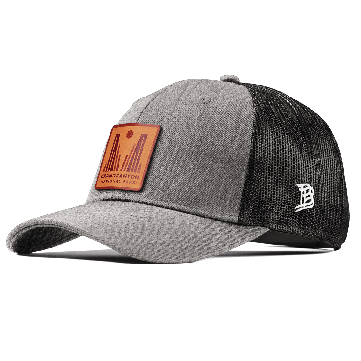 Grand Canyon National Park Curved Trucker Heather Gray