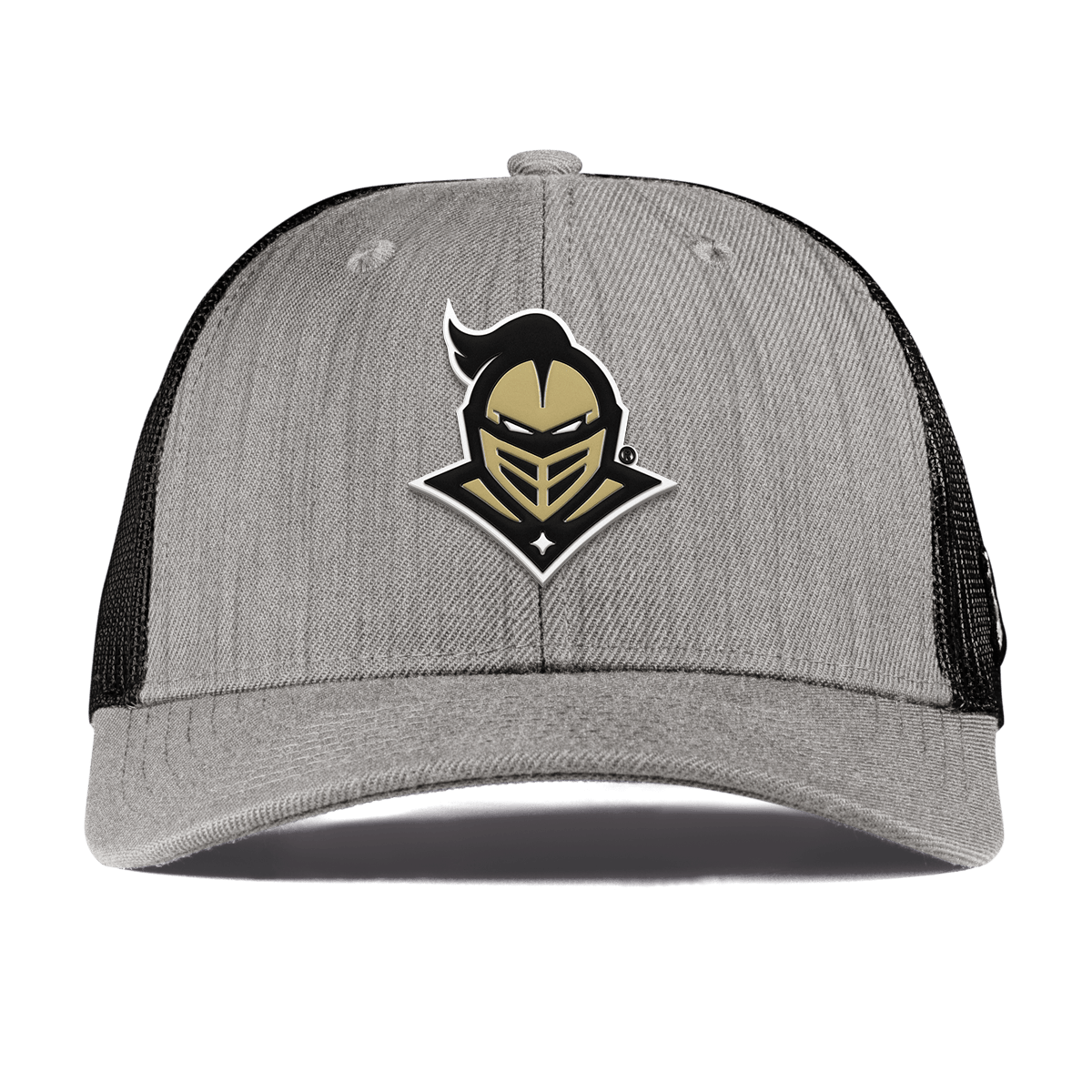 University of Central Florida "Knightro" Curved Trucker Heather Gray
