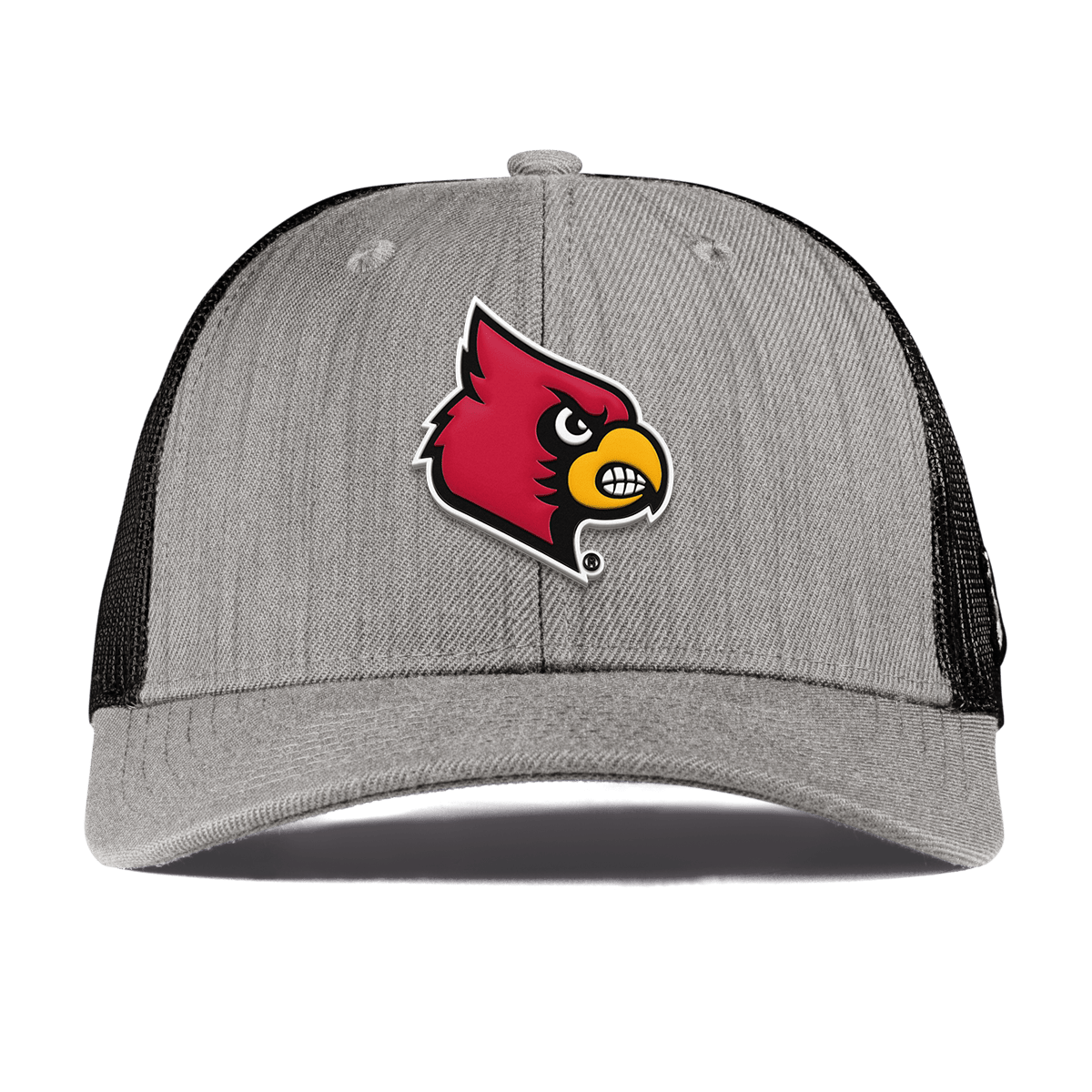 University of Louisville "Louisville Team Logo" Curved Trucker Heather Gray