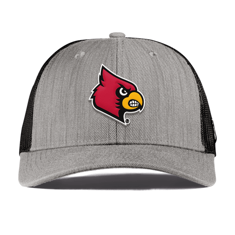 University of Louisville "Louisville Team Logo" Curved Trucker Heather Gray