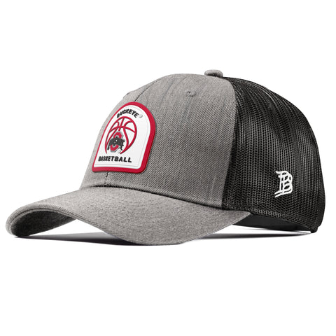 Ohio State University "Ohio State Basketball" Curved Trucker Heather Gray