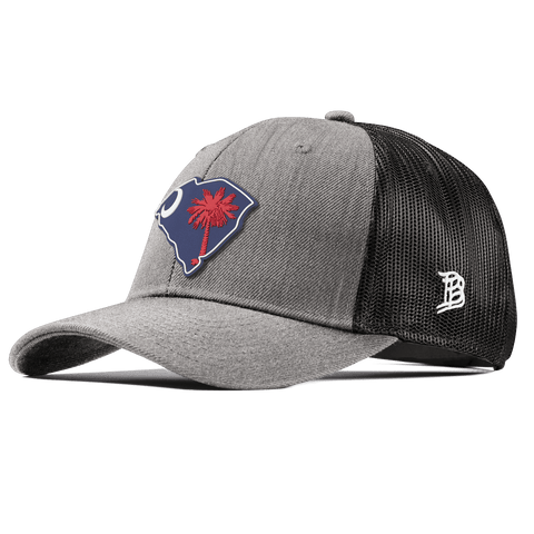 South Carolina Patriot Series Curved Trucker Heather Gray