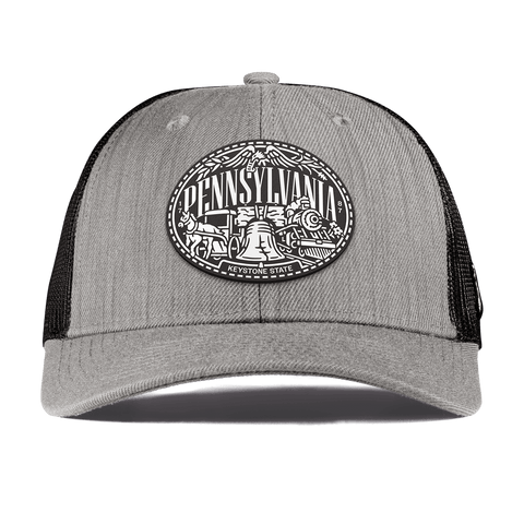 Pennsylvania Traveler Curved Trucker Heather Gray