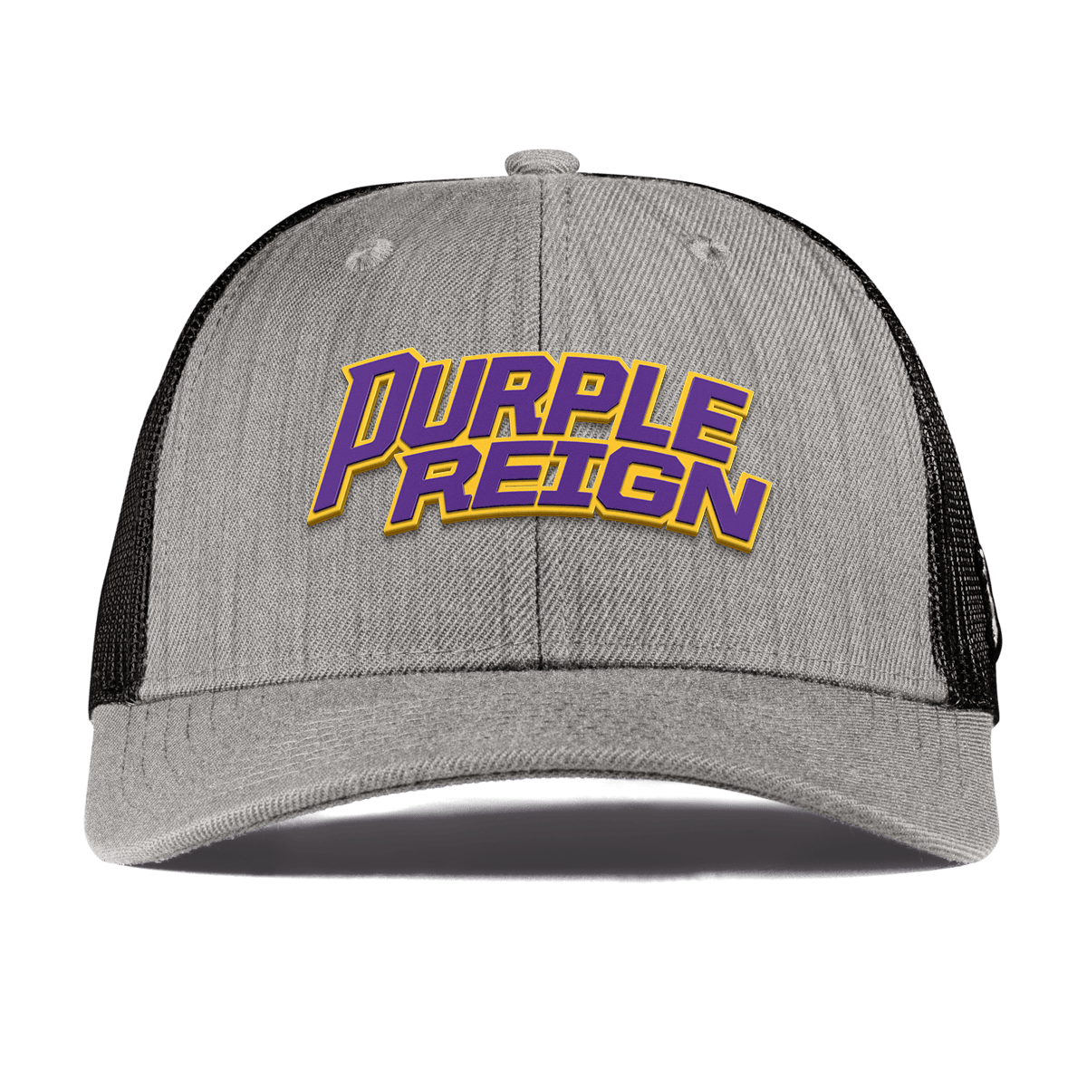 Louisiana State University "P Reign" Curved Trucker Heather Gray
