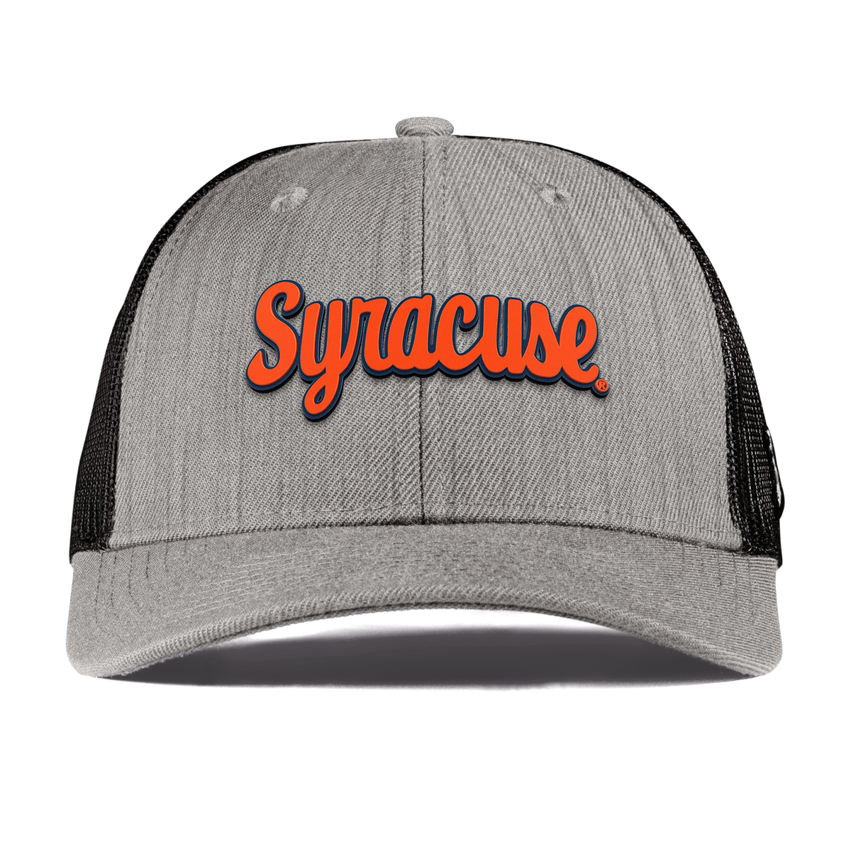 Syracuse University "Syracuse Throwback Script" Curved Trucker Heather Gray