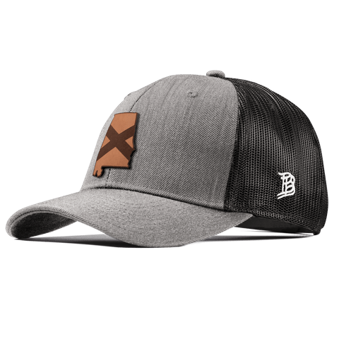 Alabama 22 Curved Trucker Heather Gray