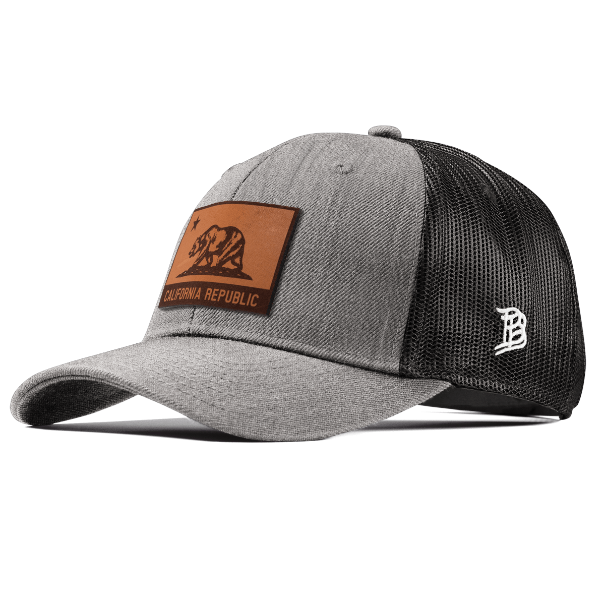 California 31 Curved Trucker Heather Gray