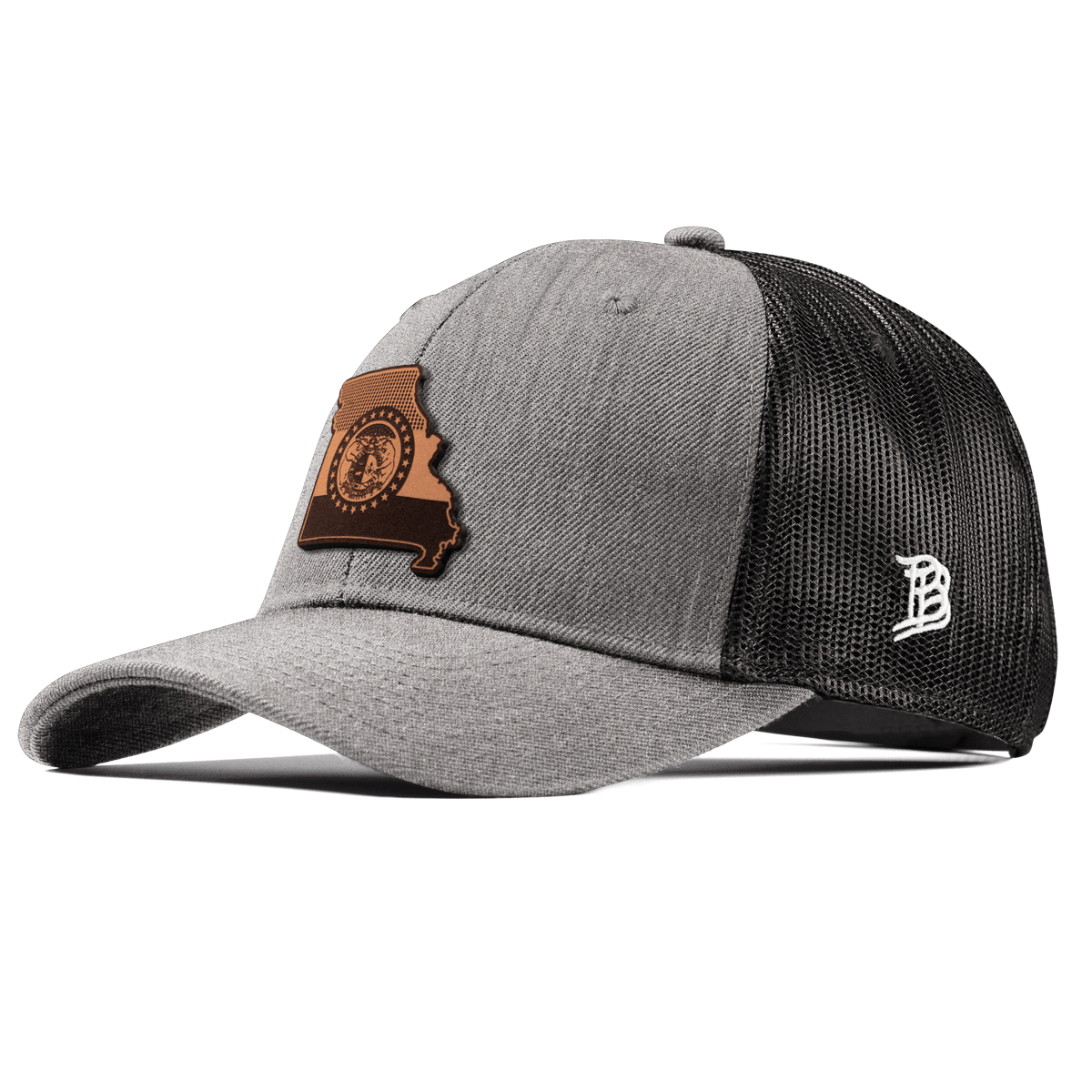 Missouri 24 Curved Trucker Heather Gray