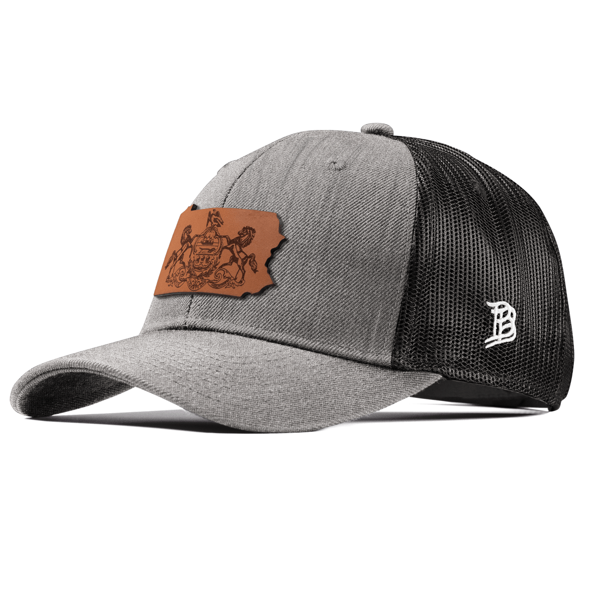 Pennsylvania 2 Curved Trucker Heather Gray
