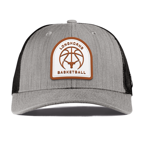 University of Texas "Texas Basketball" Curved Trucker Heather Gray