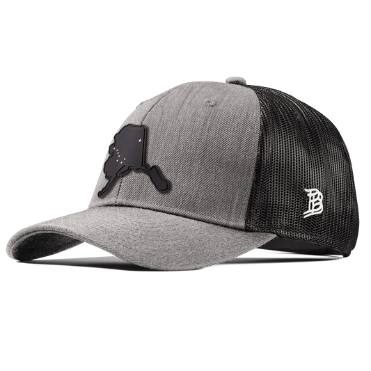 Alaska Vintage Curved Trucker  Heather Gray