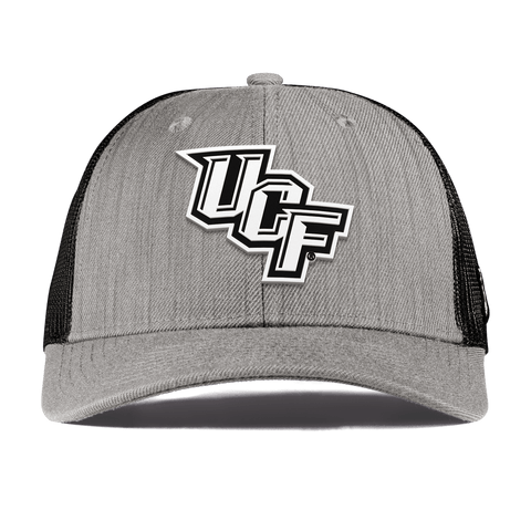 University of Central Florida "UCF Vintage Team Logo" Curved Trucker Heather Gray