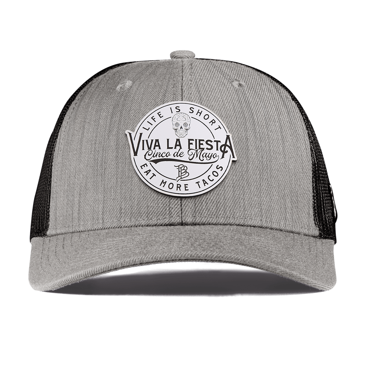 Branded Fiesta Curved Trucker Heather Gray