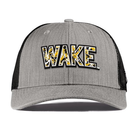 Wake Forest University "Wake Tie Dye" Curved Trucker Heather Gray