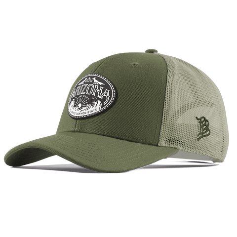 Arizona Traveler Curved Trucker Light Loden