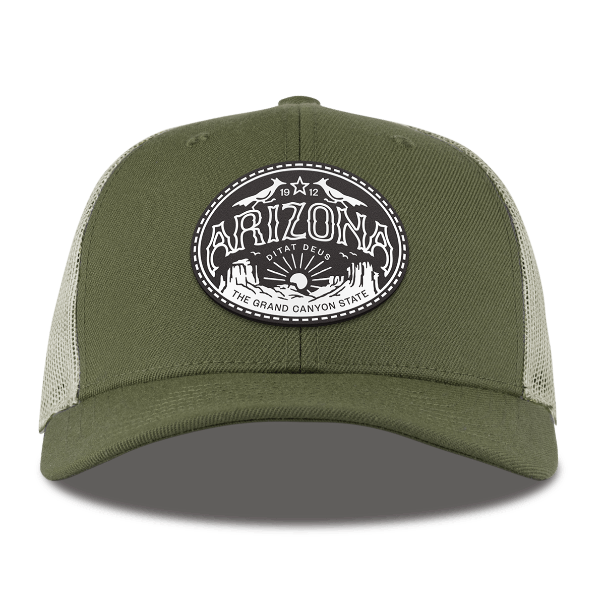 Arizona Traveler Curved Trucker Light Loden