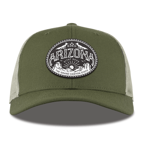 Arizona Traveler Curved Trucker Light Loden