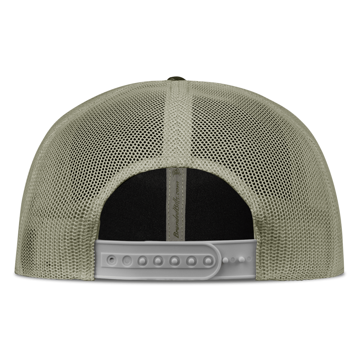 University of Miami "Miami Script" Curved  Trucker Back Light Loden